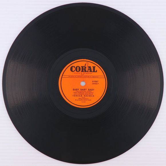Teresa Brewer – I Guess It Was You All The Time 1953 78 rpm Record Coral – 61067 - Picture 4 of 16